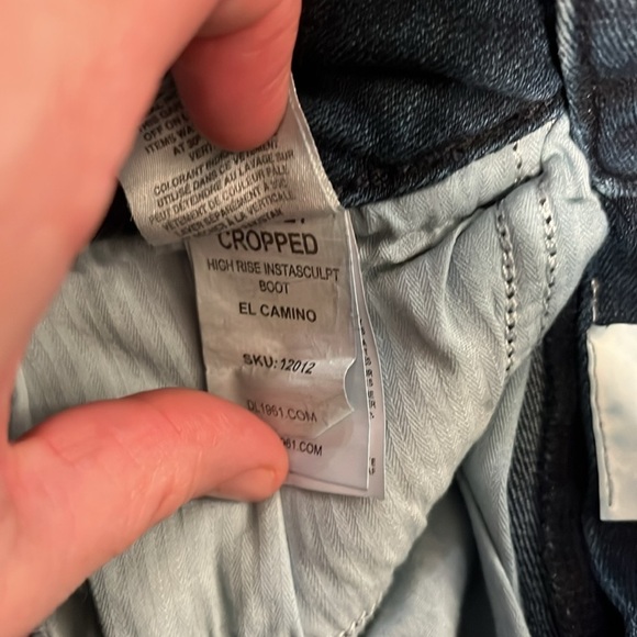 DL1961 Bridget Boot High Rise Instasculpt™ Jeans 25 - Picture 7 of 8